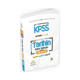 2023 Kpss Tarihin Kara Kutusu Tek Kitap Dijital Çözümlü Konu Özetli Ösym Çıkmış Soru Havuzu Bankası