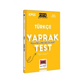 2023 Kpss Türkçe Çek Kopart Yaprak Test