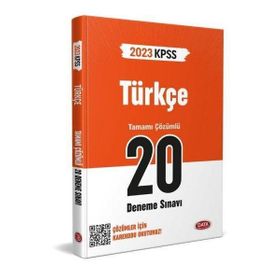 2023 Kpss Türkçe Tamamı Çözümlü 20 Deneme Sınavı - Data Yayınları