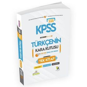 2023 Kpss Türkçenin Kara Kutusu Tek Kitap Konu Özetli D.Çözümlü Ösym Arşiv Çıkmış Soru Bankası