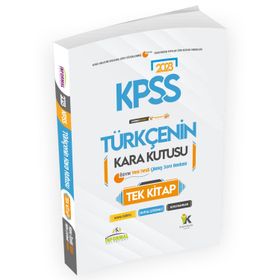2023 Kpss Türkçenin Kara Kutusu Tek Kitap Konu Özetli D.Çözümlü Ösym Arşiv Çıkmış Soru Bankası