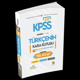 2023 Kpss Türkçenin Kara Kutusu Tek Kitap Konu Özetli D.Çözümlü Ösym Arşiv Çıkmış Soru Bankası