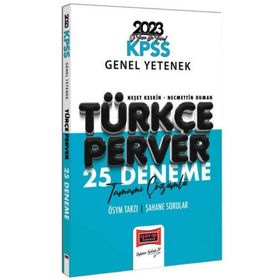 2023 KPSS Türkçeperver Tamamı Çözümlü 25 Deneme - Yargı Yayınları
