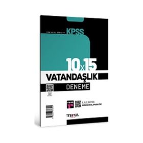 2023 KPSS Vatandaşlık 10x15 Deneme Marka Yayınları