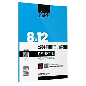 2023 KPSS Yeni Nesil 8x12 Tamamı Video Çözümlü Problemler Deneme - Marka Yayınları