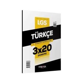 2023 LGS 1. Dönem Konuları Türkçe 3x20 Deneme Marka Yayınları - Marka Yayınları