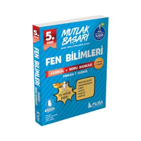 2023 MB 5.Sınıf Fen Bilimleri Fasikül Soru Bankası Muba Yayınlar