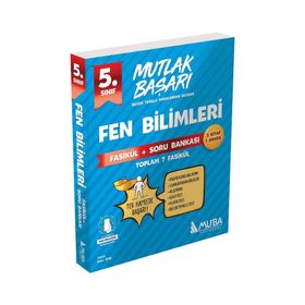 2023 MB 5.Sınıf Fen Bilimleri Fasikül Soru Bankası Muba Yayınlar