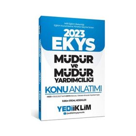2023 MEB EKYS Müdür ve Müdür Yardımcılığı Konu Anlatımı - Yediiklim Yayınları