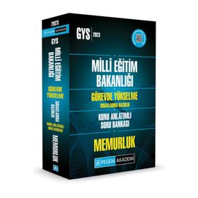 2023 Meb Görevde Yükselme Sınavlarına Hazırlık Konu Anlatımlı Soru Bankası Memurluk