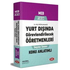 2023 Meb Yurt Dışında Görevlendirilecek Öğretmenleri Seçme Sınavı - Data Yayınları