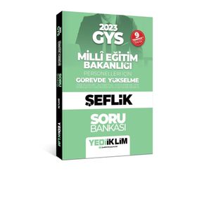 2023 Milli Eğitim Bakanlığı Görevde Yükselme Sınavı Şeflik Soru Bankası - Yediiklim Yayınları