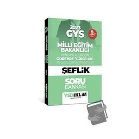 2023 Milli Eğitim Bakanlığı Görevde Yükselme Sınavı Şeflik Soru Bankası - Yediiklim Yayınları
