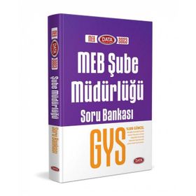 2023 Milli Eğitim Bakanlığı GYS Şube Müdürlüğü Soru Bankası - Data Yayınları