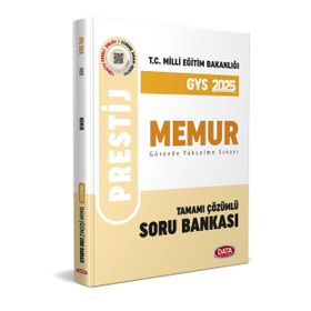 2023 Milli Eğitim Bakanlığı Memur GYS Tamamı Çözümlü Soru Bankası - Data Yayınları