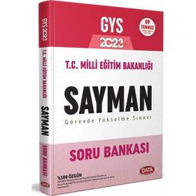 2023 Milli Eğitim Bakanlığı Sayman GYS Soru Bankası - Data Yayınları