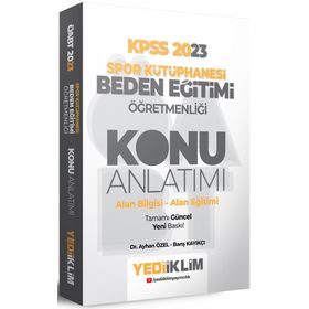2023 ÖABT Beden Eğitimi Öğretmenliği Spor Kütüphanesi Konu Anlatımı - Yediiklim Yayınları