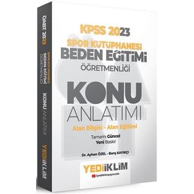 2023 ÖABT Beden Eğitimi Öğretmenliği Spor Kütüphanesi Konu Anlatımı - Yediiklim Yayınları