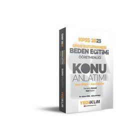 2023 ÖABT Beden Eğitimi Öğretmenliği Spor Kütüphanesi Konu Anlatımı - Yediiklim Yayınları