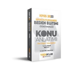 2023 ÖABT Beden Eğitimi Öğretmenliği Spor Kütüphanesi Konu Anlatımı - Yediiklim Yayınları