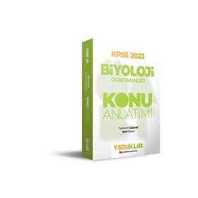2023 ÖABT Biyoloji Öğretmenliği Konu Anlatımı - Yediiklim Yayınları