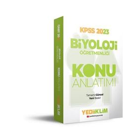 2023 ÖABT Biyoloji Öğretmenliği Konu Anlatımı - Yediiklim Yayınları
