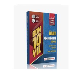 2023 ÖABT Fen Bilimleri Kimya Son 10 Yıl Orijinal Çıkmış Sınav Soruları Video Çözümlü - Dijital Hoca