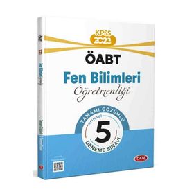 2023 ÖABT Fen Bilimleri Öğretmenliği 5 Deneme - Data Yayınları
