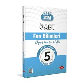 2023 ÖABT Fen Bilimleri Öğretmenliği 5 Deneme - Data Yayınları