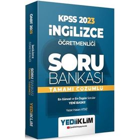 2023 ÖABT İngilizce Öğretmenliği Tamamı Çözümlü Soru Bankası - Yediiklim Yayınları