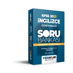 2023 ÖABT İngilizce Öğretmenliği Tamamı Çözümlü Soru Bankası - Yediiklim Yayınları