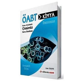 2023 ÖABT Kimya Öğretmenliği Anorganik Konu Anlatımlı Çözümlü Soru Bankası Dijital Hoca Akademi