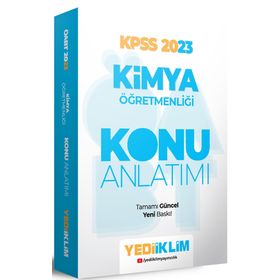 2023 ÖABT Kimya Öğretmenliği Konu Anlatımı - Yediiklim Yayınları