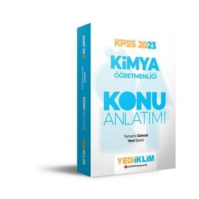 2023 ÖABT Kimya Öğretmenliği Konu Anlatımı - Yediiklim Yayınları