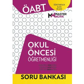 2023 ÖABT Okul Öncesi Öğretmenliği 5 Deneme MasterWork Yayınları