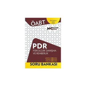 2023 ÖABT PDR Psikolojik Danışma ve Rehberlik Soru Bankası MasterWork Yayınları