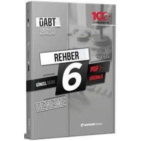 2023 ÖABT Rehber Öğretmenliği Pdf Çözümlü 6 Deneme Uzman Kariyer Yayınları