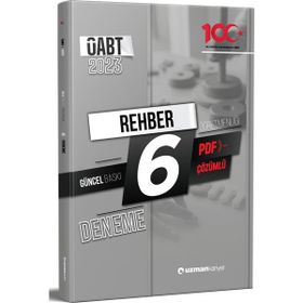 2023 ÖABT Rehber Öğretmenliği Pdf Çözümlü 6 Deneme Uzman Kariyer Yayınları