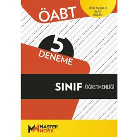 2023 ÖABT Sınıf Öğretmenliği 5 Deneme MasterWork Yayınları