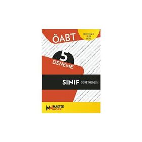 2023 ÖABT Sınıf Öğretmenliği 5 Deneme MasterWork Yayınları
