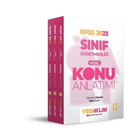 2023 ÖABT Sınıf Öğretmenliği Konu Anlatımlı Modüler Set - Yediiklim Yayınları