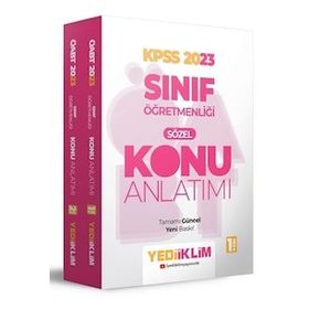 2023 ÖABT Sınıf Öğretmenliği Konu Anlatımlı Modüler Set - Yediiklim Yayınları
