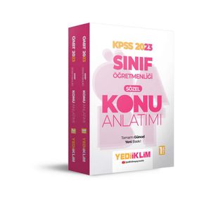 2023 ÖABT Sınıf Öğretmenliği Konu Anlatımlı Modüler Set - Yediiklim Yayınları