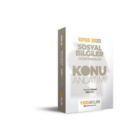 2023 ÖABT Sosyal Bilgiler Öğretmenliği Konu Anlatımı - Yediiklim Yayınları