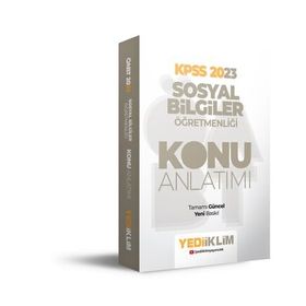 2023 ÖABT Sosyal Bilgiler Öğretmenliği Konu Anlatımı - Yediiklim Yayınları