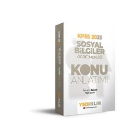 2023 ÖABT Sosyal Bilgiler Öğretmenliği Konu Anlatımı - Yediiklim Yayınları