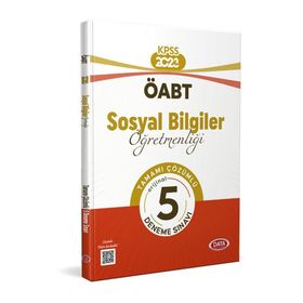 2023 ÖABT Sosyal Bilgiler Öğretmenliği Tamamı Çözümlü 5 Deneme Sınavı - Data Yayınları