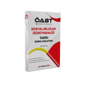 2023 ÖABT Sosyal Bilgiler Öğretmenliği Tarih Konu Anlatımı Dijital Hoca Akademi Yayınları
