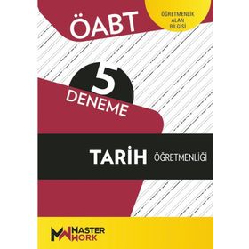 2023 ÖABT Tarih Öğretmenliği 5 Deneme MasterWork Yayınları