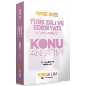 2023 ÖABT Türk Dili ve Edebiyatı Öğretmenliği Konu Anlatımı - Yediiklim Yayınları